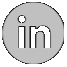 Image result for grey linkedin logo